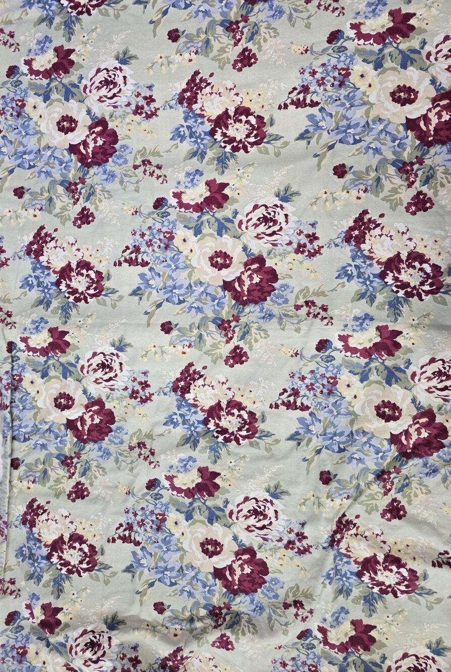 Vtg Eddie Bauer Full Duvet Floral Cottagecore